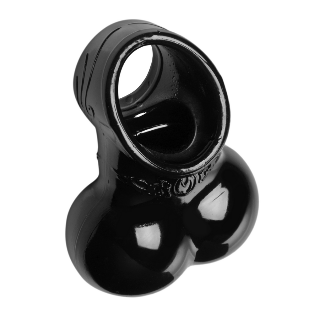 XR Brands Squeeze My Sac - Cockring met Ballen afbeelding