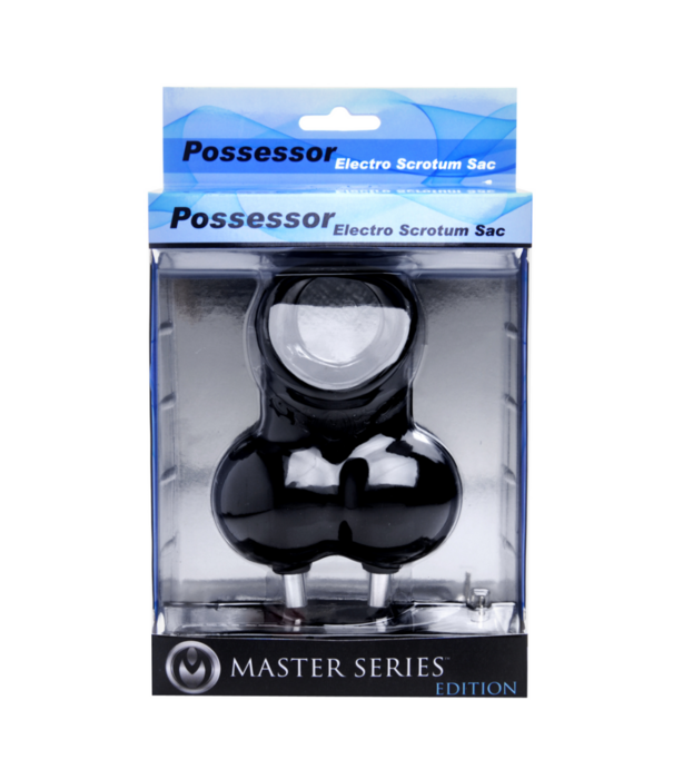 Possessor - Electro Scrotum Sac Cockring met Ballen