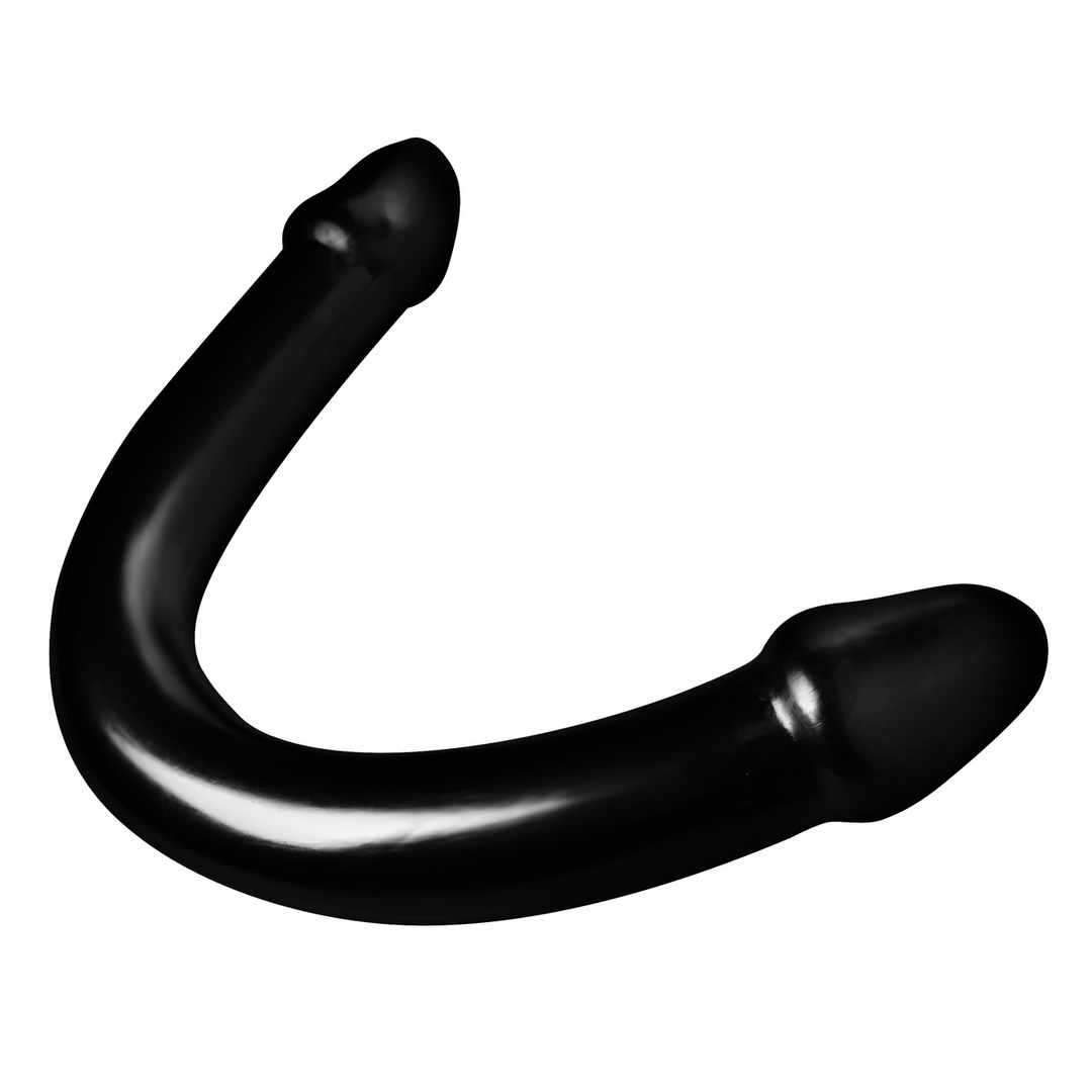 XR Brands XXL Double Dong - Zwart afbeelding