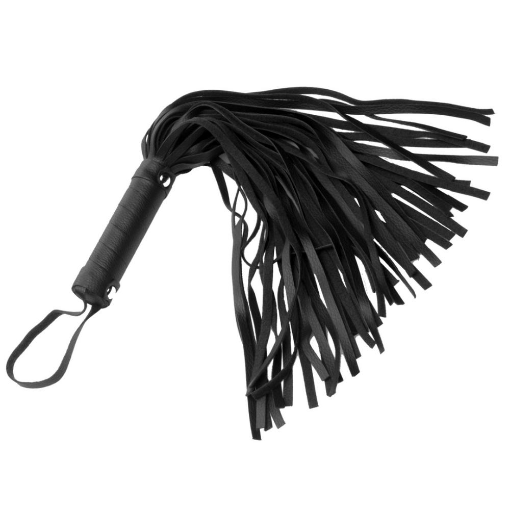 XR Brands Pleather Pleasure - Mini Flogger afbeelding
