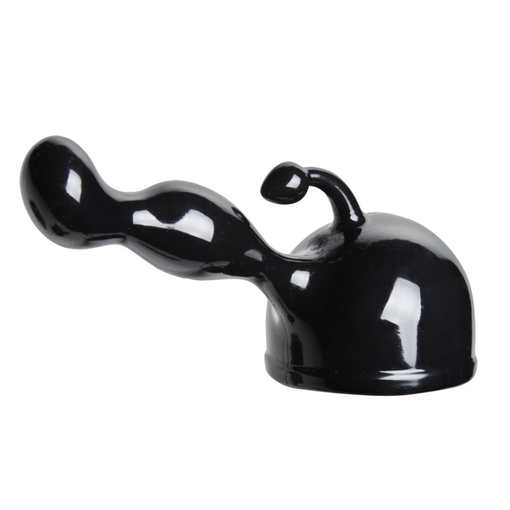 XR Brands P-Spot Wand Attachment voor Mannen - Zwart afbeelding