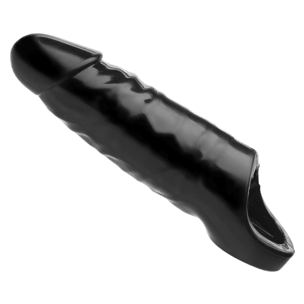 XR Brands Zwarte Mamba XL Dildo afbeelding