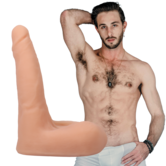 Lucas Frost - Realistische ULTRASKYN Dildo - 7 / 18 cm - Vanilla