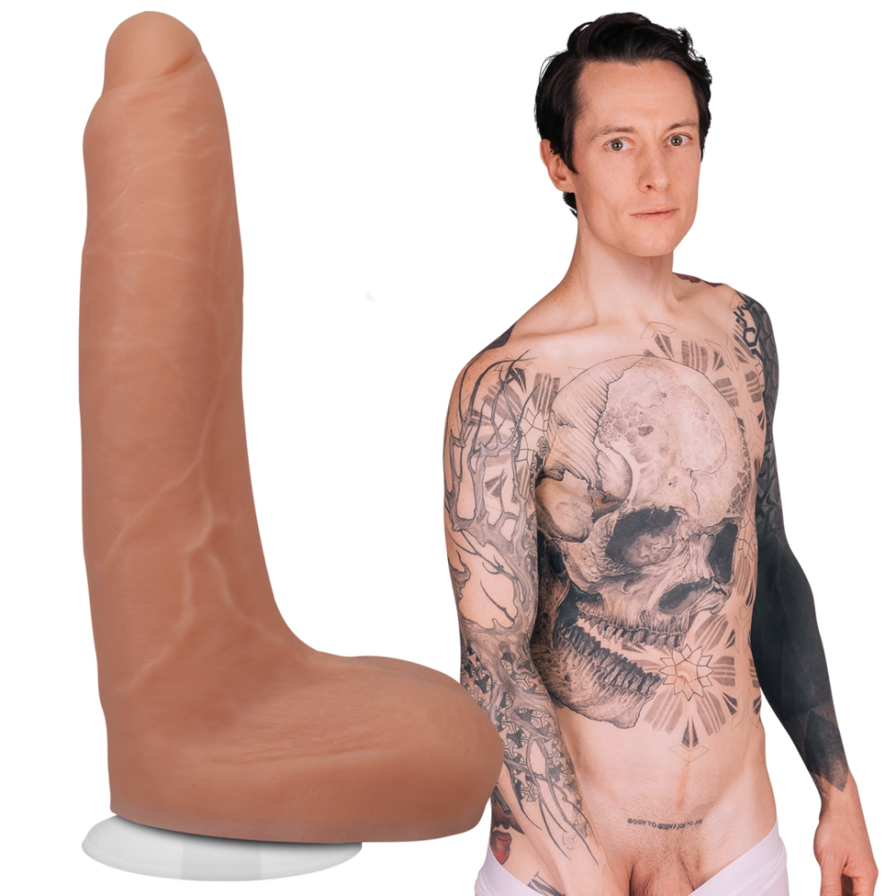 Doc Johnson Owen Gray - Realistische Silicone Dildo - 9 / 22 cm afbeelding