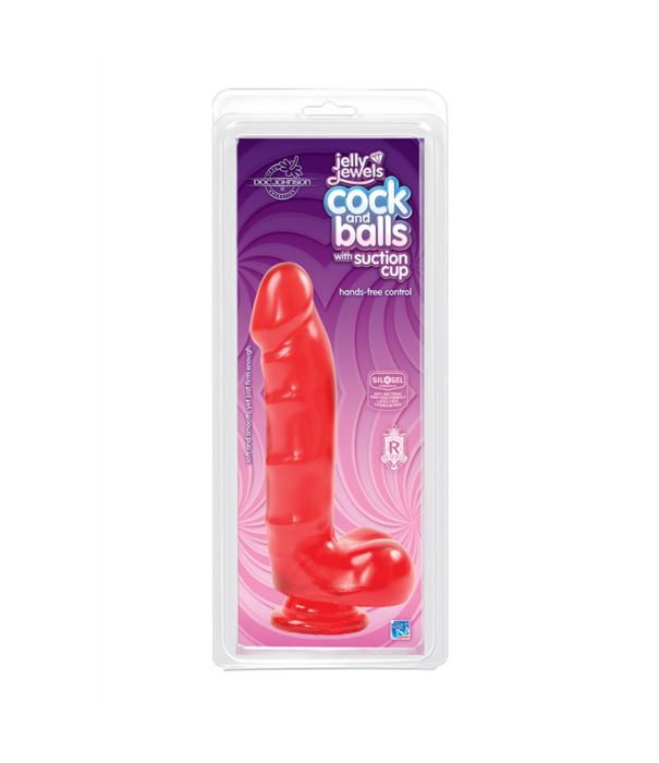 Doc Johnson Kuur en Ballen met Zuignap