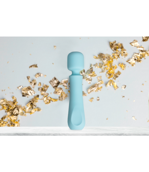 Doc Johnson Euphoria - Oplaadbare Siliconen Wandvibrator - Blauw