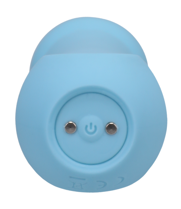 Doc Johnson Euphoria - Oplaadbare Siliconen Wandvibrator - Blauw