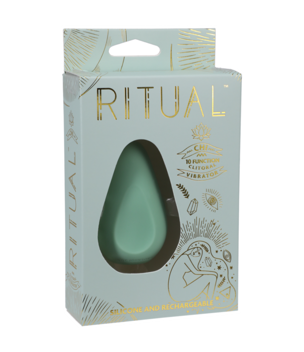 Doc Johnson Chi - Oplaadbare Silicone Clit Vibe - Mint