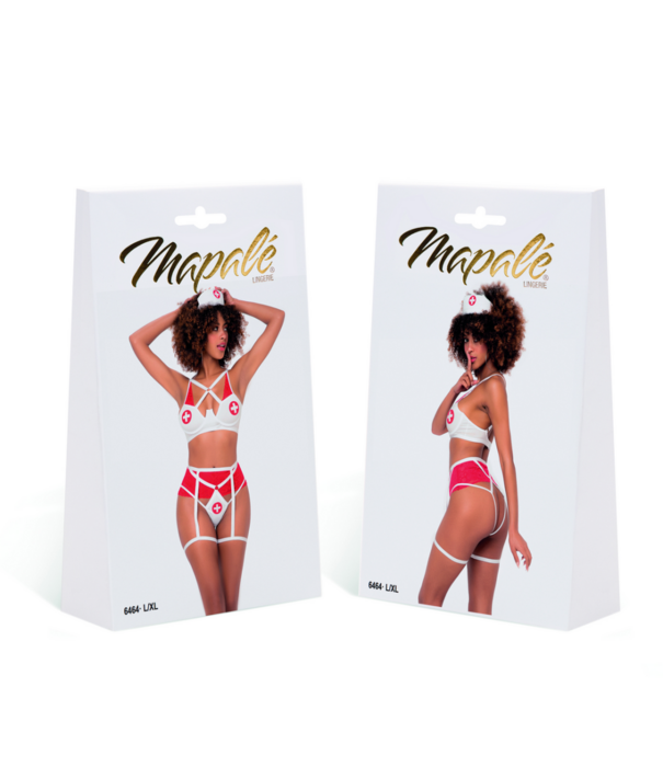 Mapalé Kostuum Verpleegkundige - L/XL