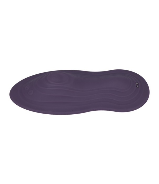 Doc Johnson iRide Pleasure Seat - Throb - Oplaadbaar met Draadloze Afstandsbediening - Dusty Purple