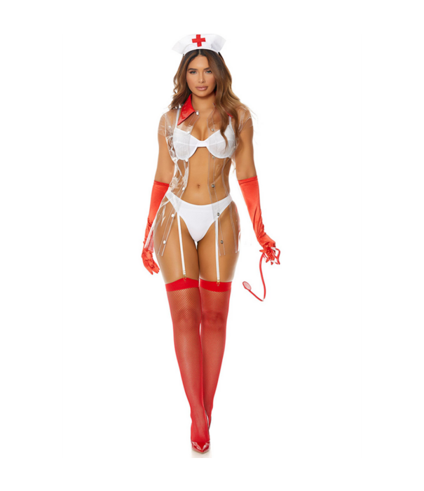Forplay Nurse Me - Sexy Nurse Costume - L/XL