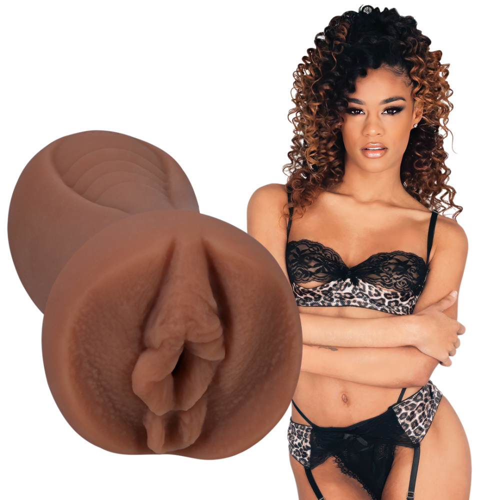 Doc Johnson Scarlit Scandal - ULTRASKYN Pussy Masturbator - Caramel afbeelding