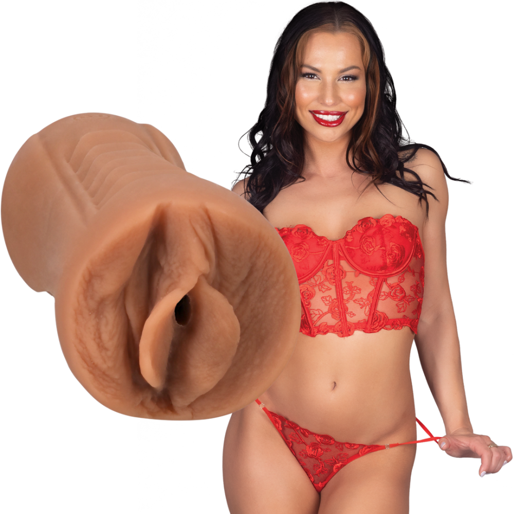 Doc Johnson Aidra Fox - ULTRASKYN Pussy Masturbator - Caramel afbeelding