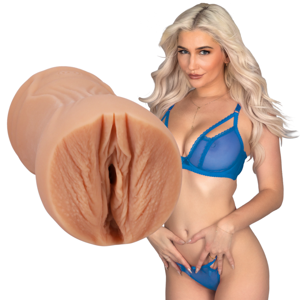 Doc Johnson Skye Blue - ULTRASKYN Pussy Masturbator - Vanille afbeelding
