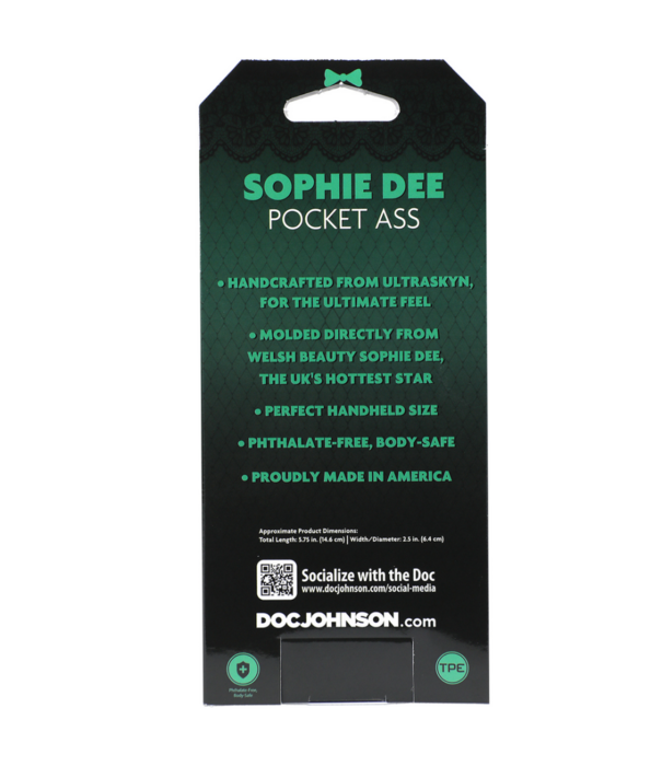 Doc Johnson Sophie Dee - ULTRASKYN Pocket Ass Masturbator