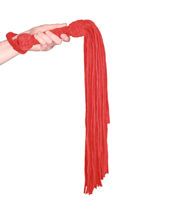 Prowler Red Leren Suede Flogger - Rood