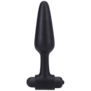 Vibrerende Butt Plug - 5 / 12 cm - Zwart