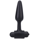 Vibrerende Butt Plug - 4 / 10 cm - Zwart