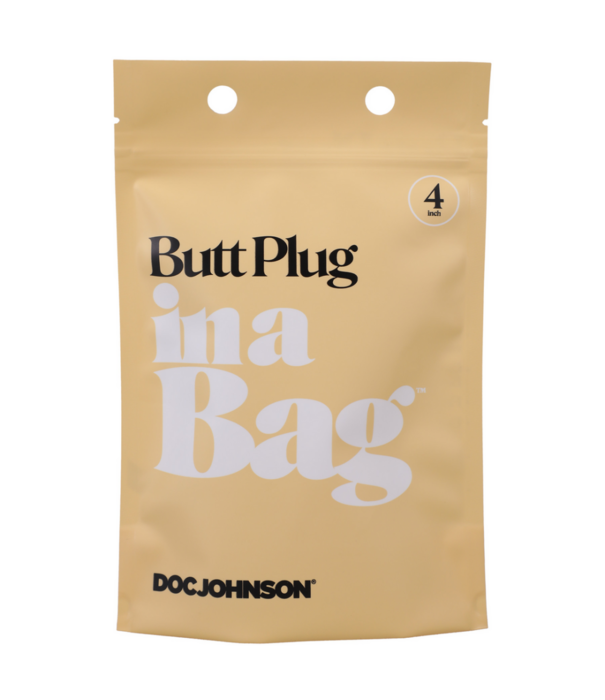 Doc Johnson Butt Plug - 4'' / 10 cm