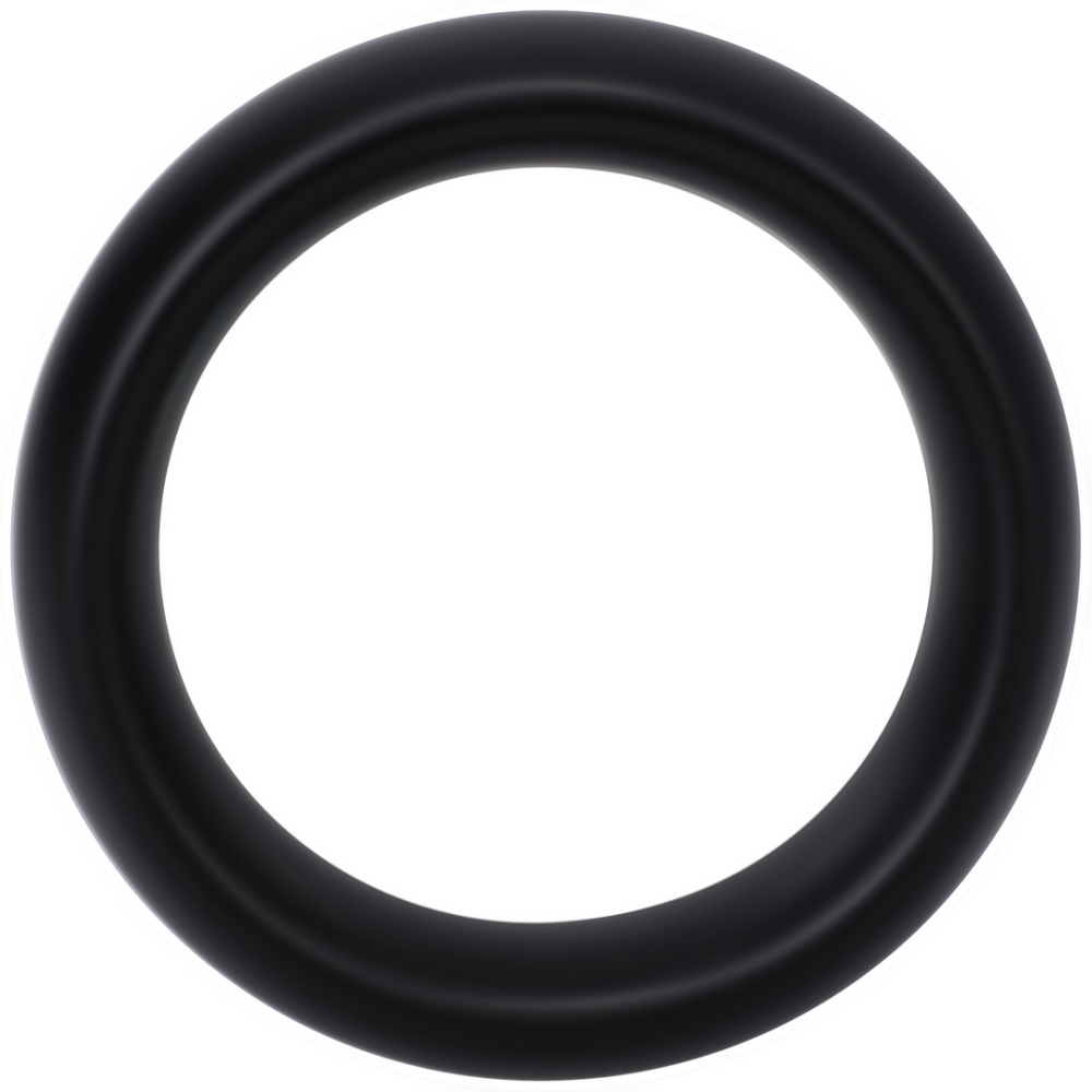 Doc Johnson De Silicone Collar - Cockring - Groot afbeelding