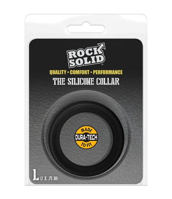 Doc Johnson De Silicone Collar - Cockring - Groot