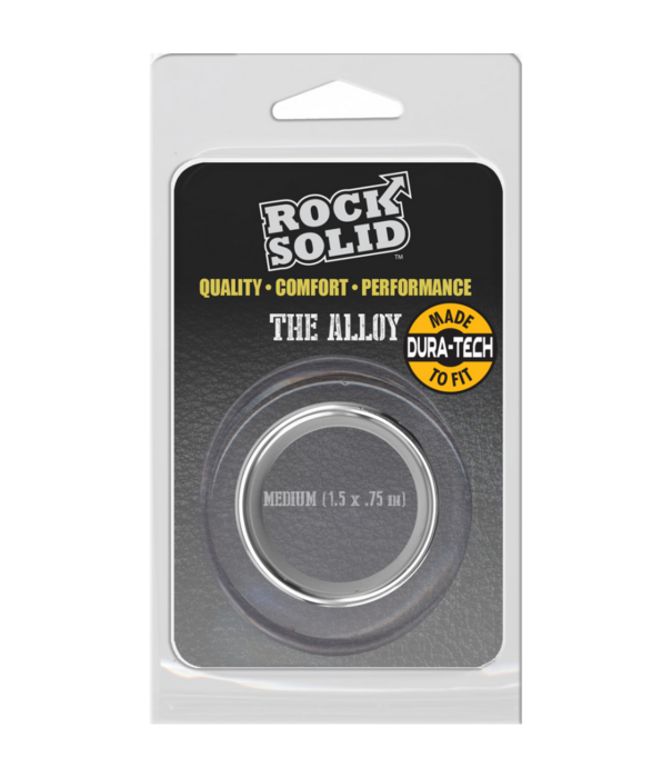 Doc Johnson Geborsteld Alloy - Cockring - Medium