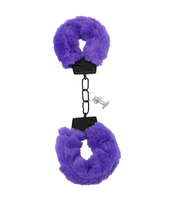 Doc Johnson Fluff Cuffs - Paars