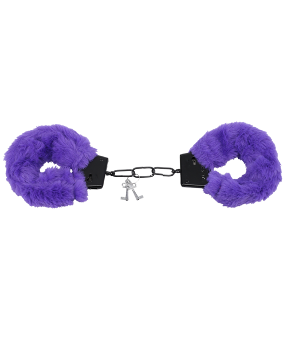 Doc Johnson Fluff Cuffs - Paars