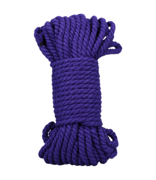 Bind and Tie - 6 mm Hennep Bondage Touw - 50 ft - Violet