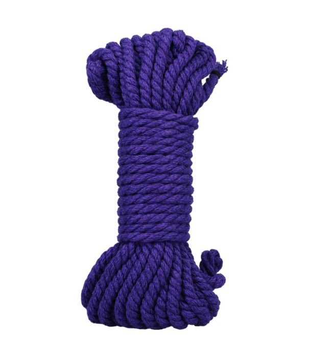 Doc Johnson Bind and Tie - 6 mm Hennep Bondage Touw - 30 ft - Violet