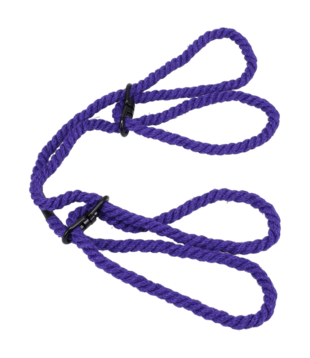 Beperk - 6mm Hennep Pols- of Enkelboeien - Paars