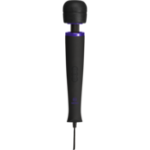 Power Wand - Ultra-Powerful Silicone Wand Massager - Zwart