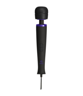 Power Wand - Ultra-Powerful Silicone Wand Massager - Zwart