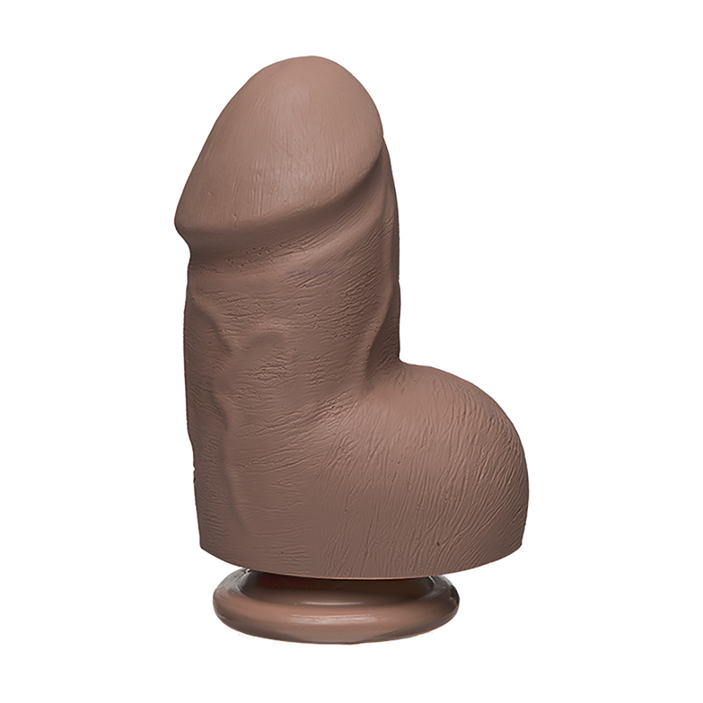 Doc Johnson Fat D - Realistic FIRMSKYN Dildo met Ballen - 6 / 15 cm afbeelding