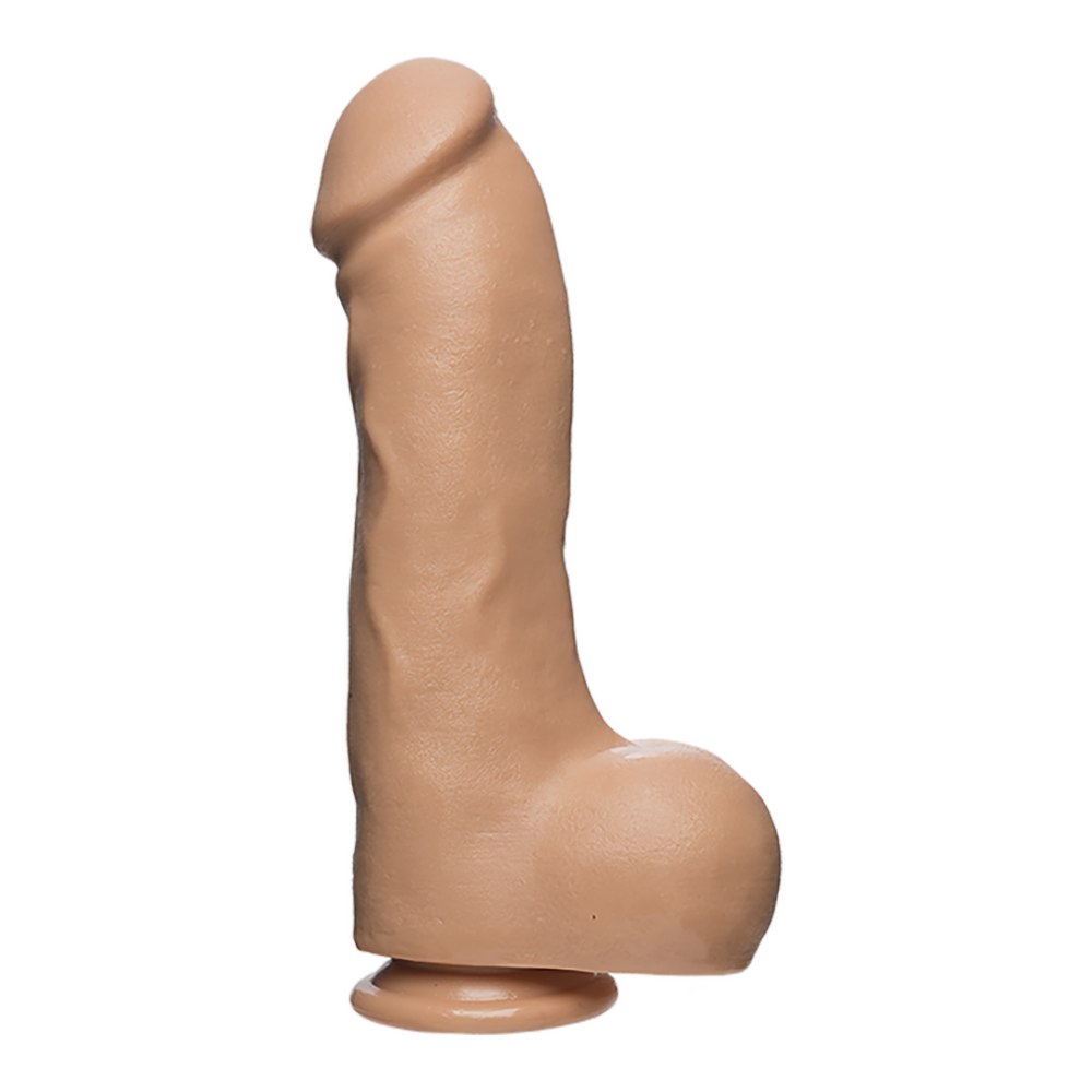 Doc Johnson Master D - Realistic FIRMSKYN Dildo met Balls - 12 / 30 cm