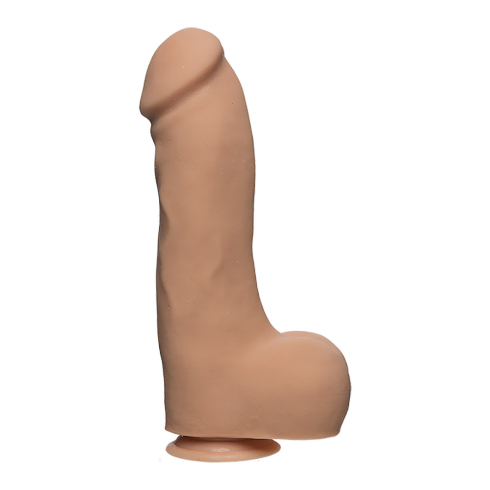 Doc Johnson Master D - Realistische ULTRASKYN Dildo met Ballen - 12 / 30 cm afbeelding