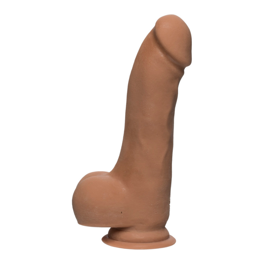 Doc Johnson Master D - Realistic ULTRASKYN Dildo met Ballen - 7 / 19 cm afbeelding