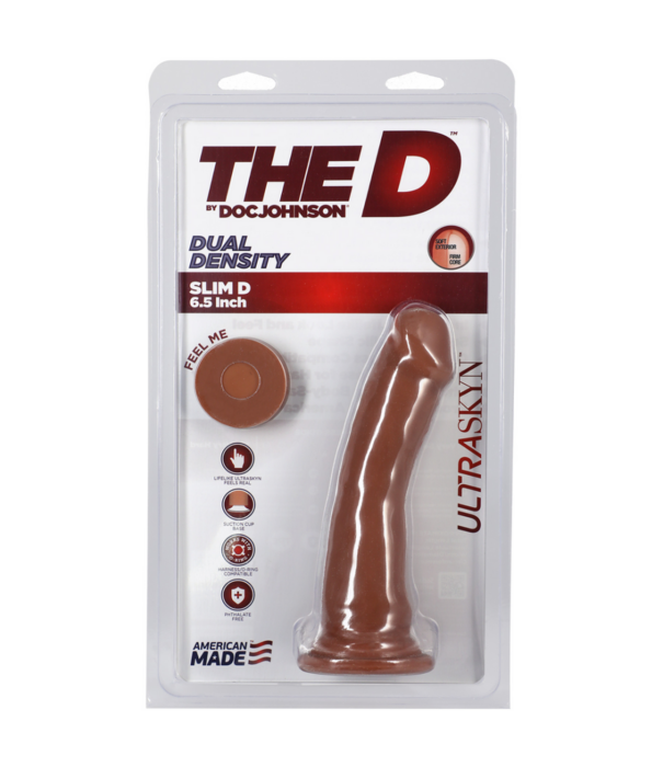 Doc Johnson Slim D - Realistic ULTRASKYN Dildo - 6 / 15 cm