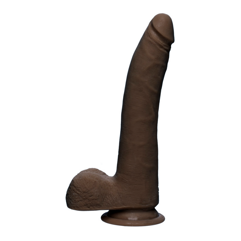 Doc Johnson D Slim - Realistische ULTRASKYN Dildo met Ballen - 2 Stukken afbeelding