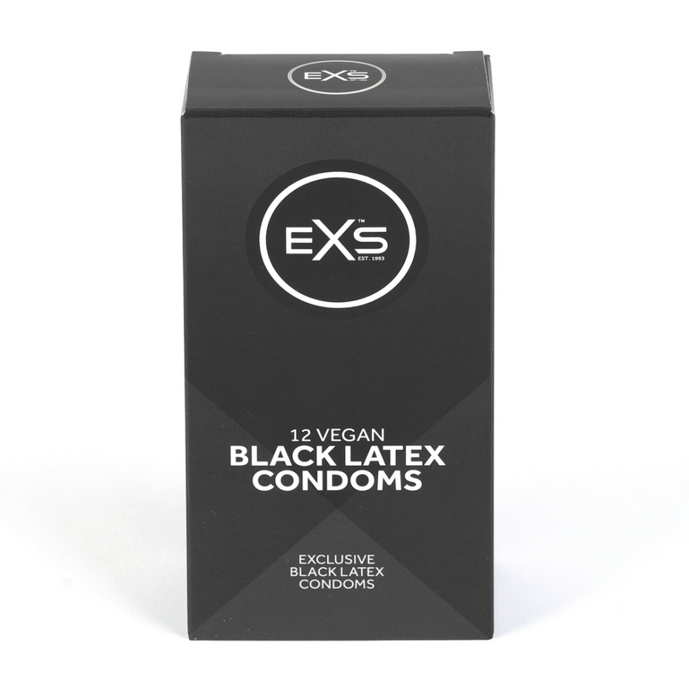 EXS EXS Black Latex - Condoms - 12 Stuks afbeelding
