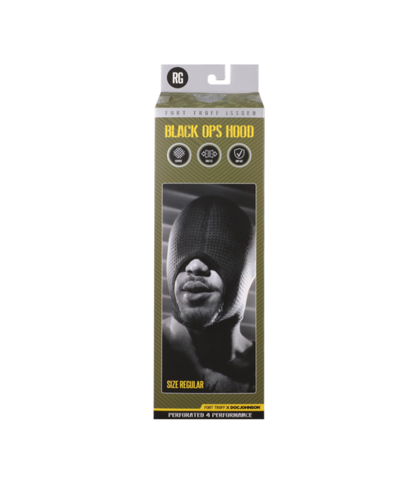 Doc Johnson Black Ops Hoodie - Regular - Zwart