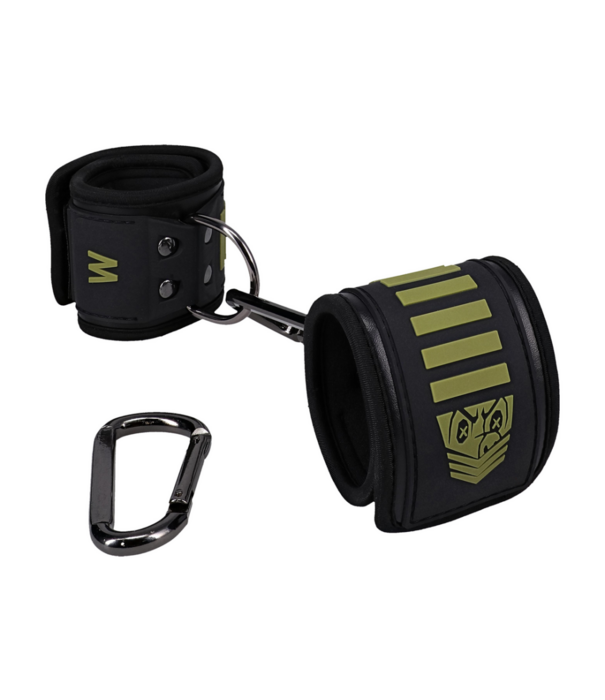 Doc Johnson Tactische Polsboeien - Zwart/Groen