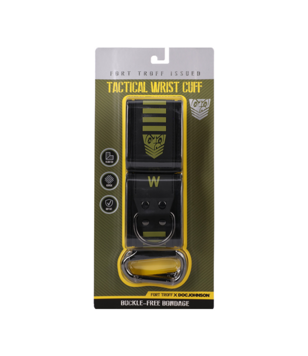 Doc Johnson Tactische Polsboeien - Zwart/Groen