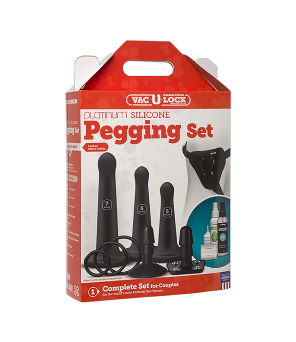 Doc Johnson Silicone Pegging Set