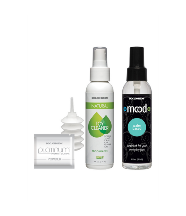 Doc Johnson Silicone Pegging Set