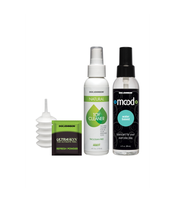 Doc Johnson Vibrerende Dual Density ULTRASKYN Speeltjes Set + Afstandsbediening