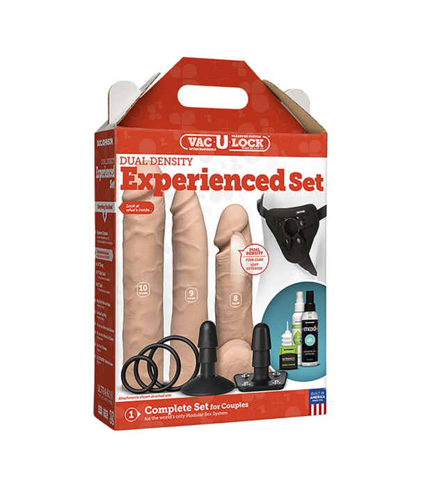 Doc Johnson Dual Density ULTRASKYN Geavanceerd Speelgoedset