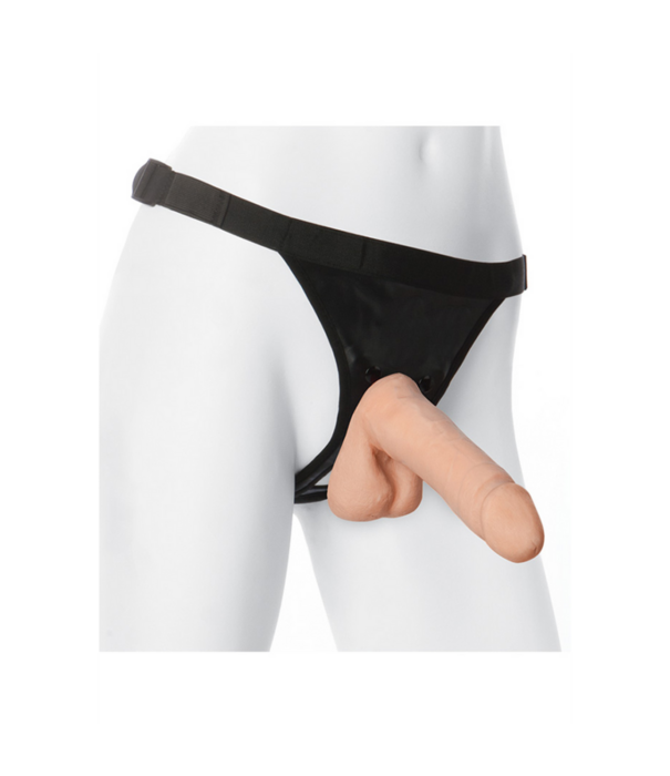 Doc Johnson ULTRASKYN Harness en Dildo - 7 / 18 cm