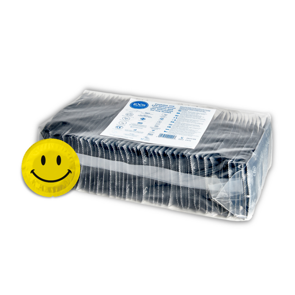 EXS EXS Smiley Face Regular - Condooms - 100 Stuks afbeelding