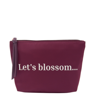 Laten we bloeien - Pouch - Paars